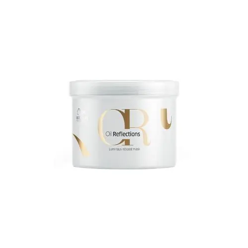 Wella Professionals Oil Reflections Luminous Reboost Hair Mask – 500ml | With Camellia Oil & White Tea Extract | Smooth & Shine Enhancing Treatment