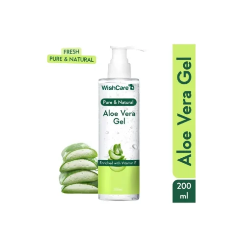WishCare Pure & Natural Aloe Vera Gel - Enriched With Vitamin E 200ml